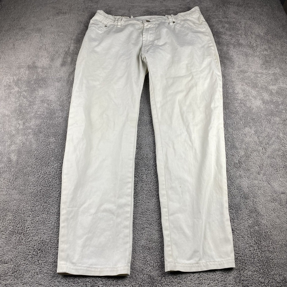 Levis 701 Straight Jeans‎ Womens 34x28 White Low Rise VTG